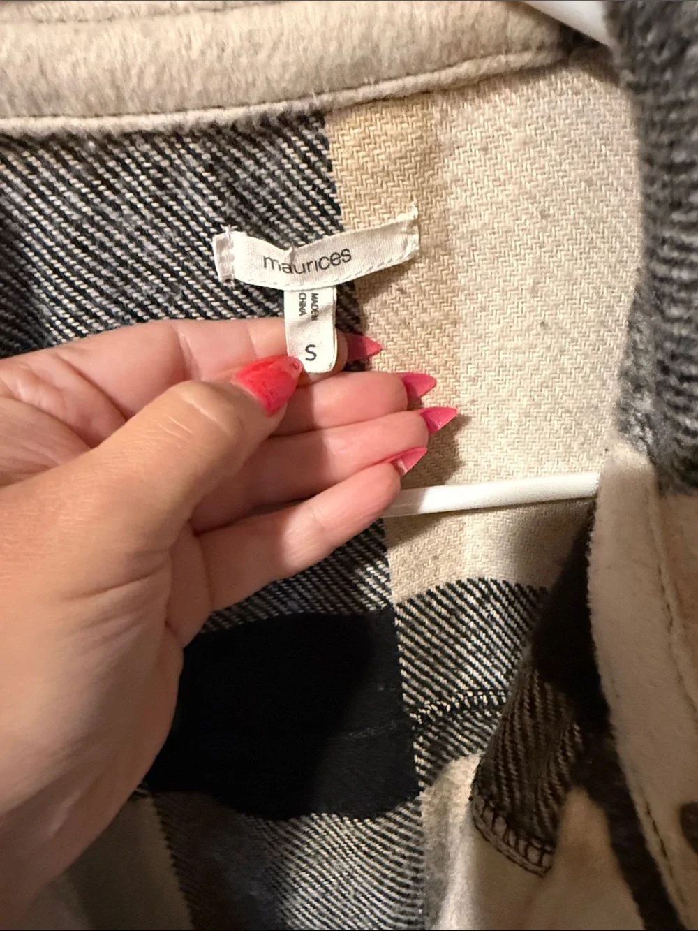 Maurices cozy plaid
